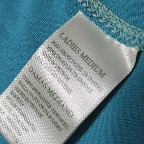 Tangerine Athletic Jacket yoga walking running hiking boating thumbholes, M - Picture 11 of 12